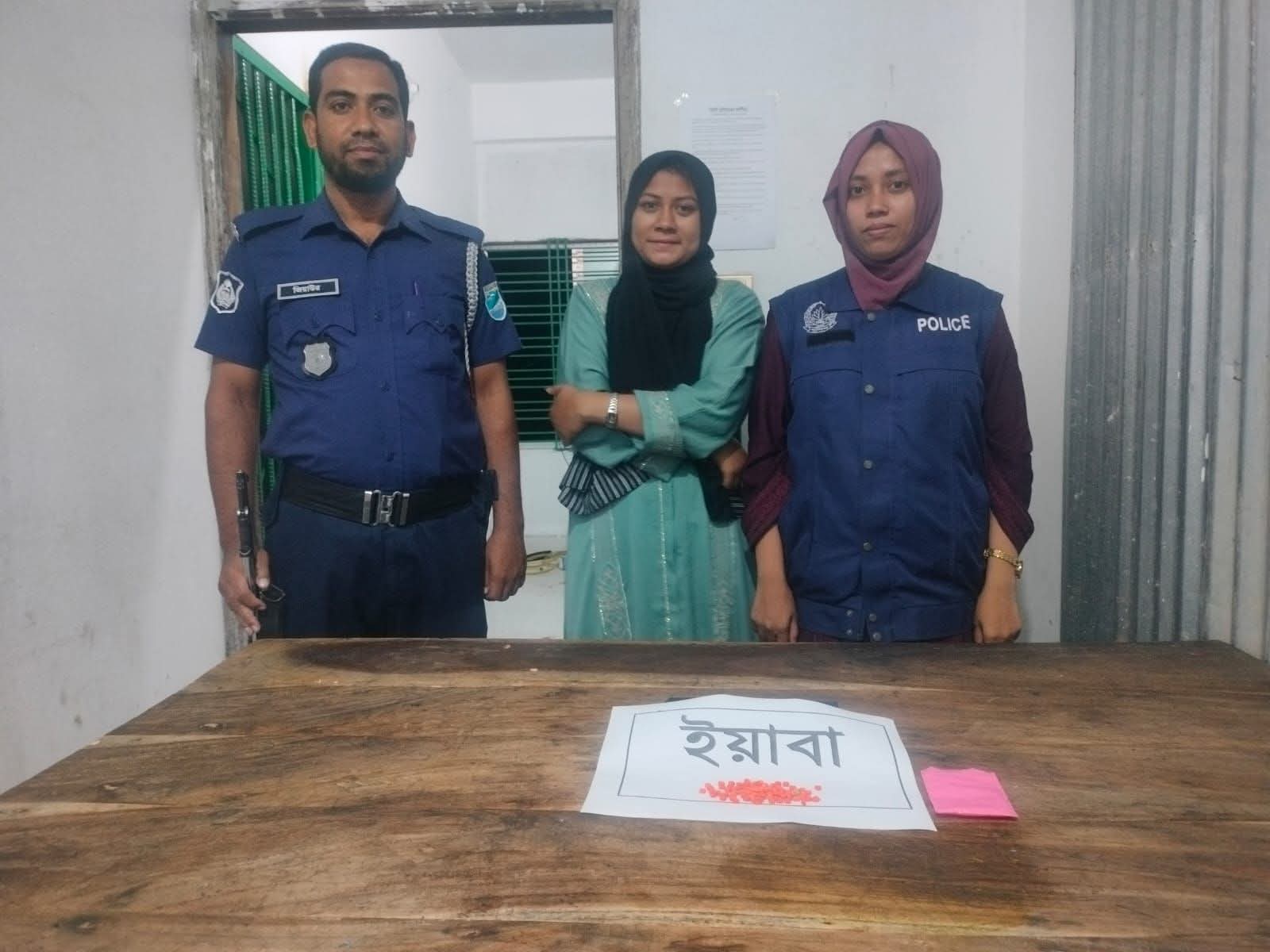 সোনারগাঁওয়ে ইয়াবাসহ চিহ্নিত মাদক ব্যবসায়ী শাহনাজ পারভীন গ্রেফতার।