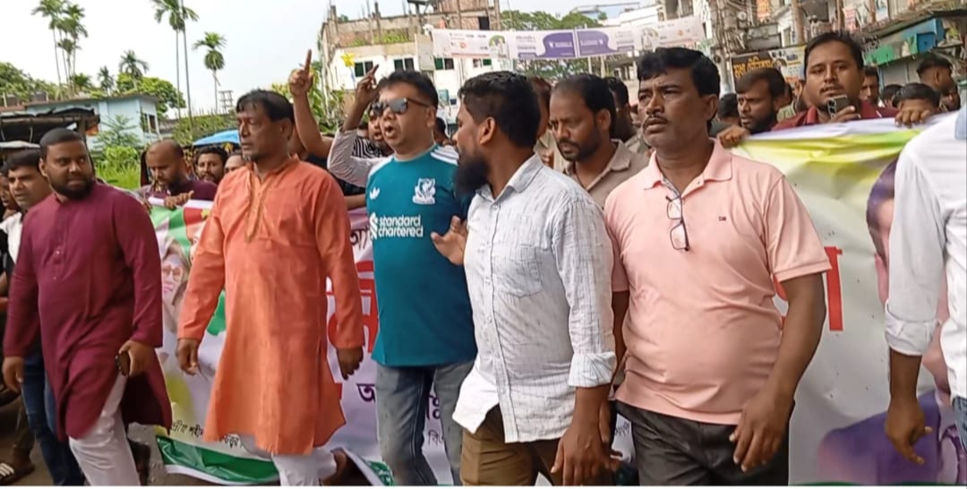 ৫ আগস্ট গণঅভ্যুত্থান দিবস উপলক্ষে সরাইলে বিএনপি নেতা আনোয়ার হোসেন মাস্টারের নেতৃত্বে র‍্যালি ও আলোচনা সভা।